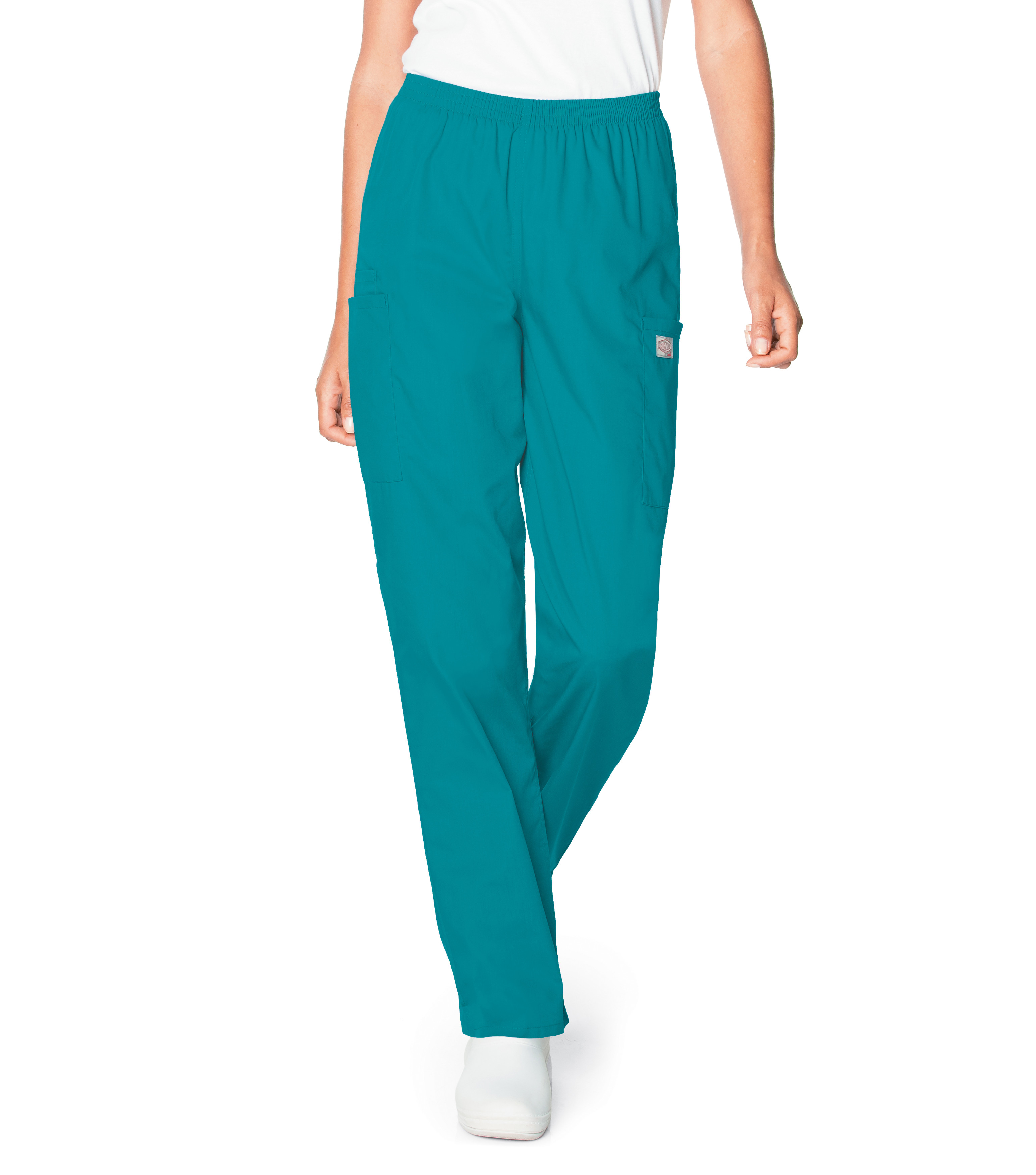 Landau - ScrubZone - Women's Three-Pocket High-Rise Triple-Elastic Waist Pant