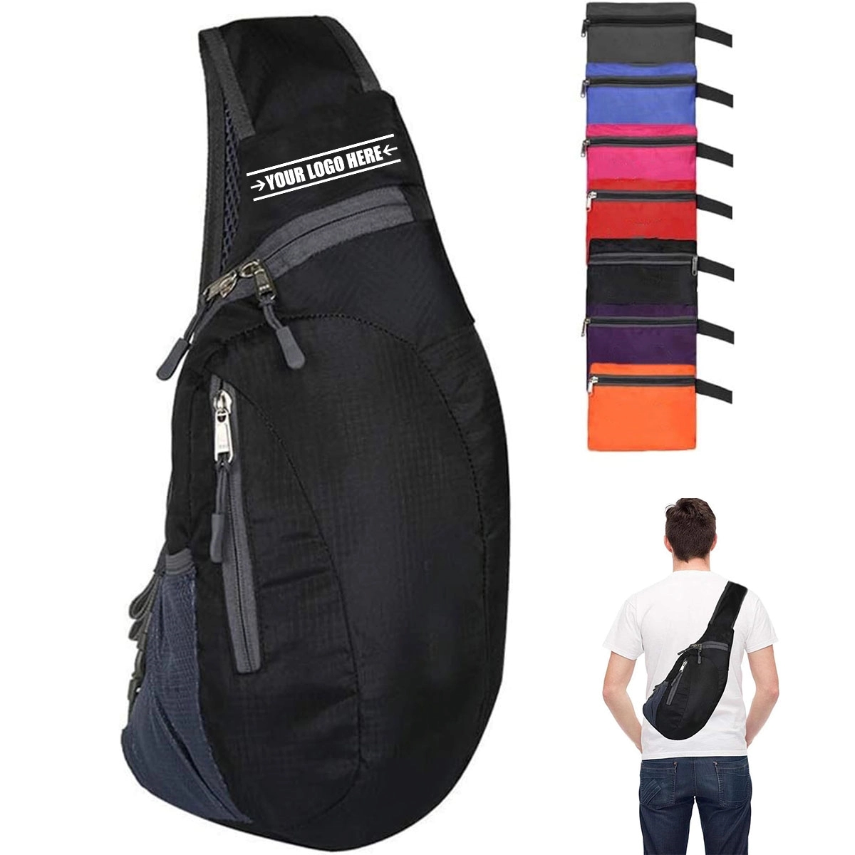 Foldable Chest Backpack 3