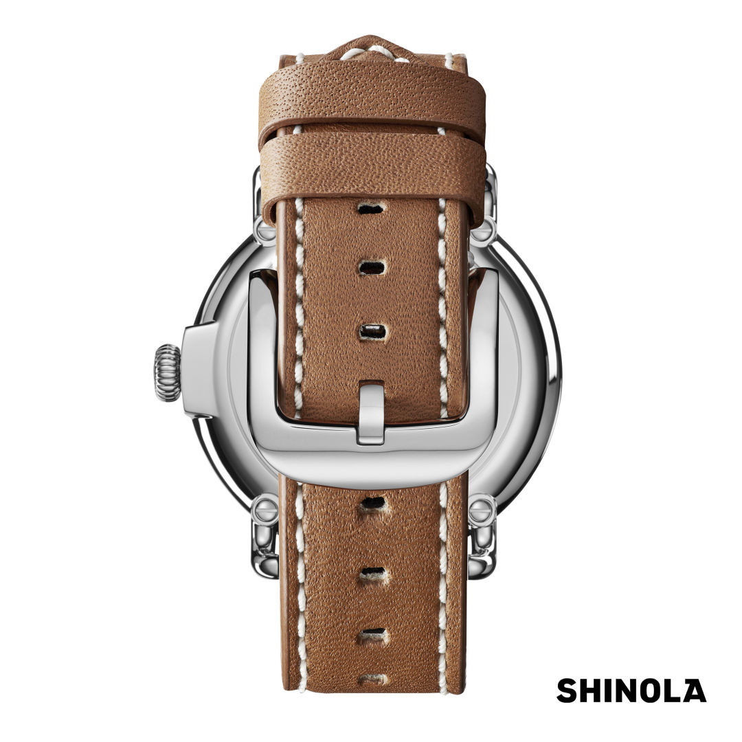 Shinola® Runwell Watch - Slate Blue/Tan 3