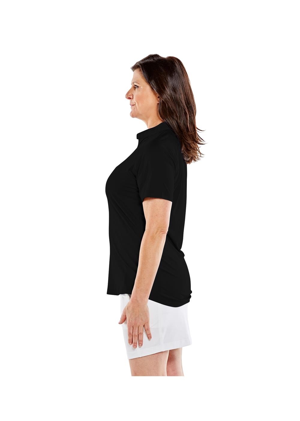 Storm Creek Women's Visionary II Solid Short Sleeve Polo 6
