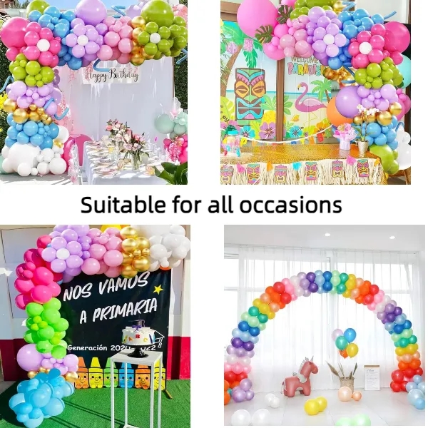 Bright Color Party Balloons 4