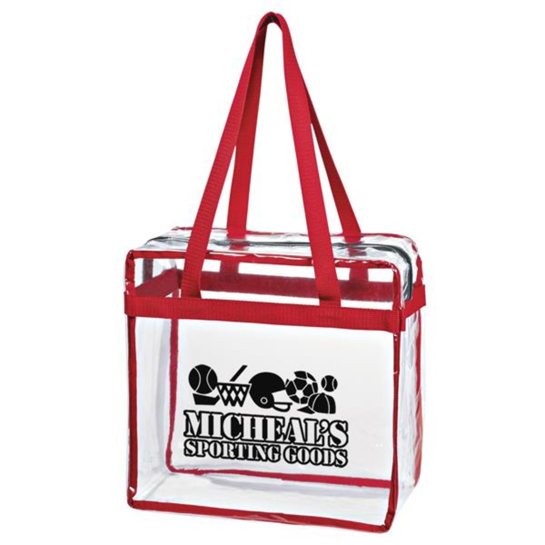 Clear Tote Bag With Zipper 3