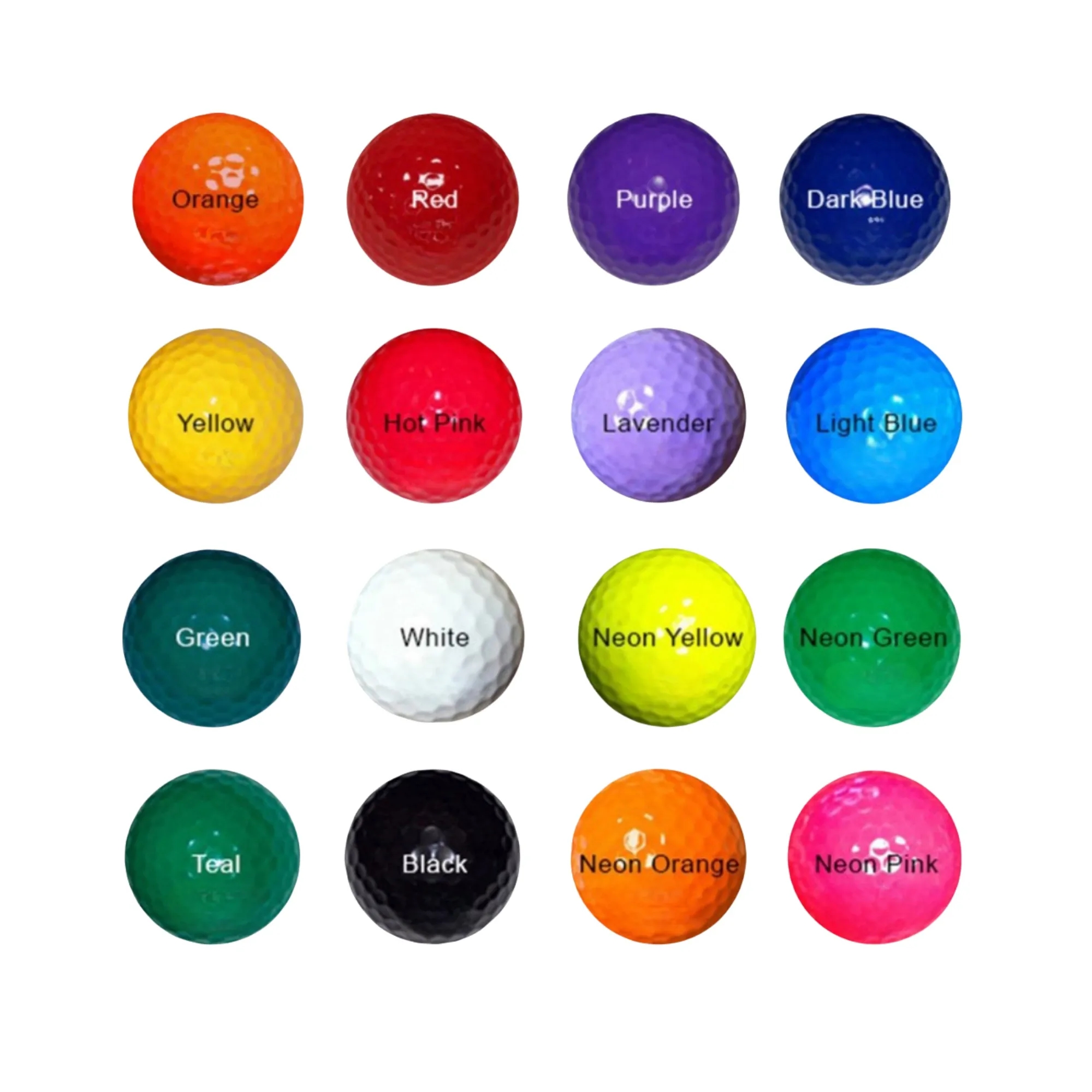 Colored Golf Balls 3