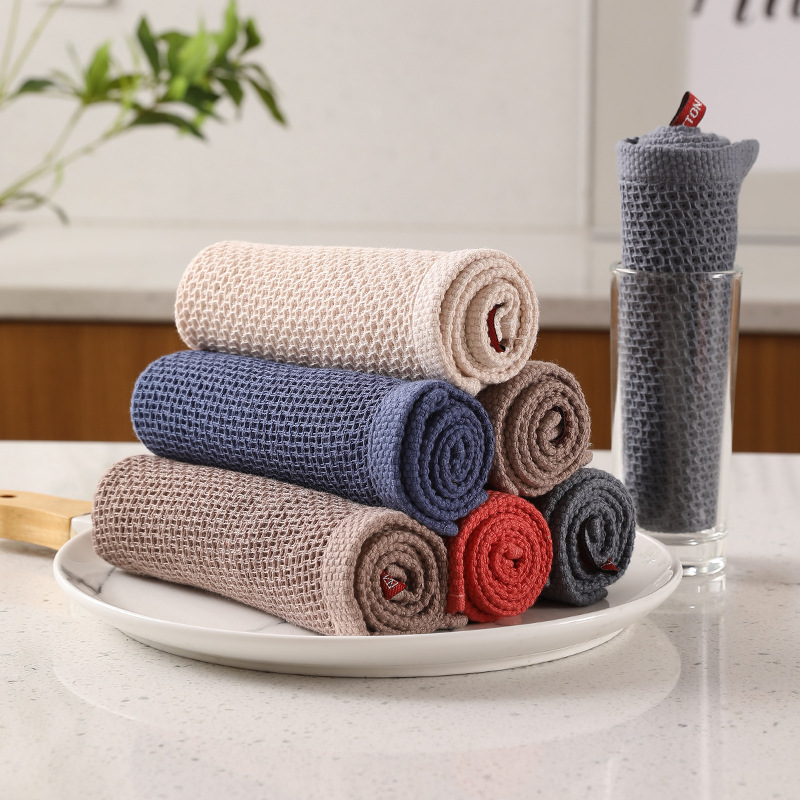 Kitchen Dish Cloth Square Towel 12