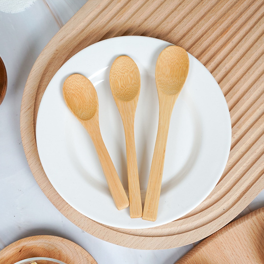 Bamboo Spoon Can Be Customized 2