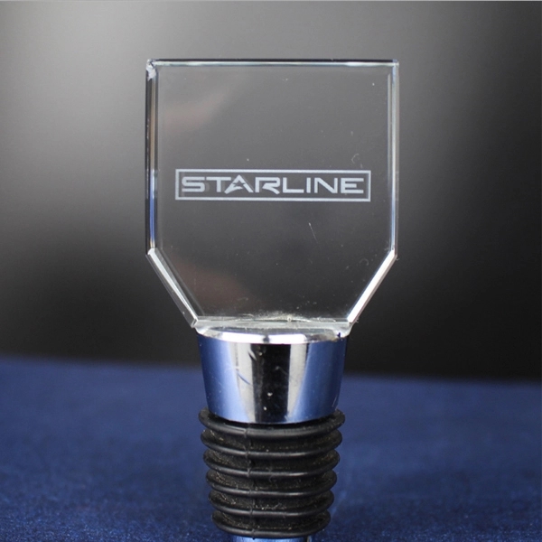 Optic Crystal Wine Stopper 6
