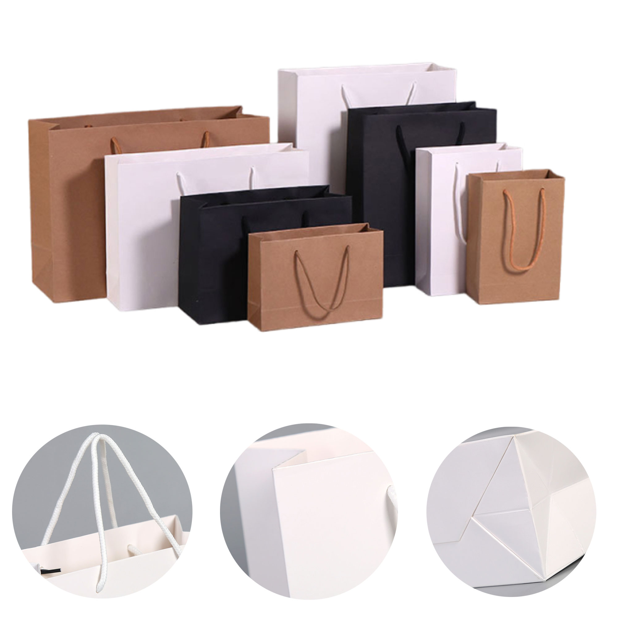 Custom Elegant Gift Paper Bag 3