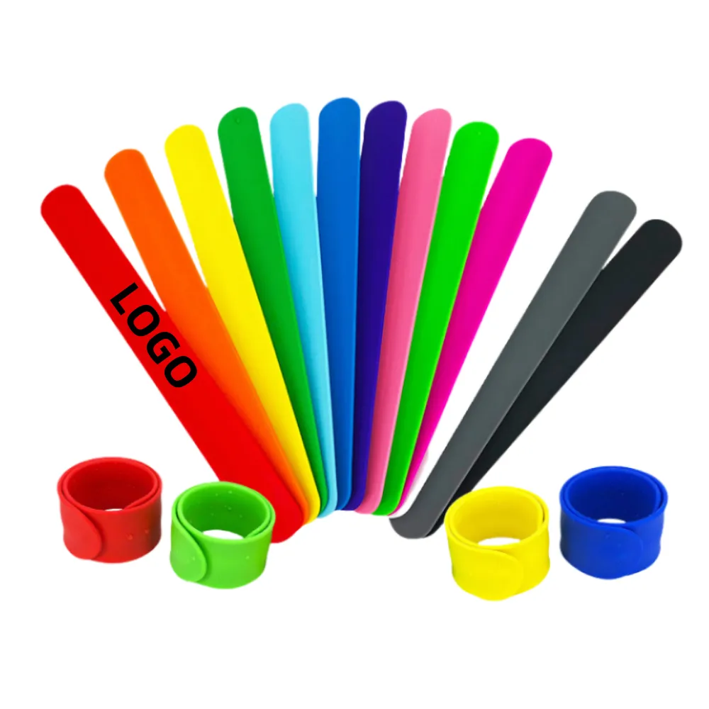 Custom Printed Colorful Silicone Wristband 5