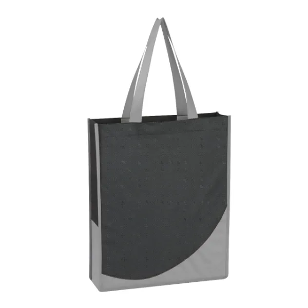 Non-Woven Tote With Accented Trim -12x15x3 3