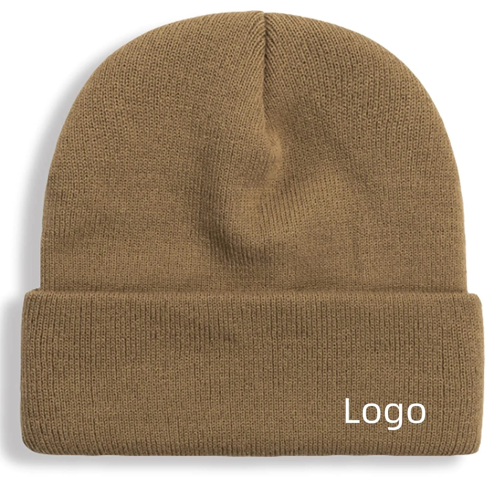 12" Cuff Acrylic Beanie 6