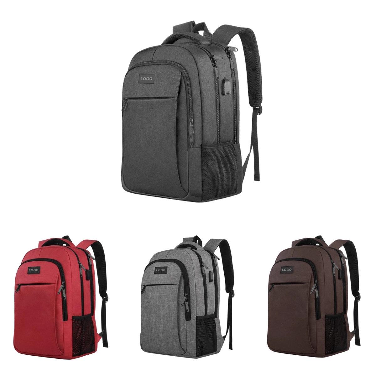 Durable Laptops Backpack With Usb Charging Port 5