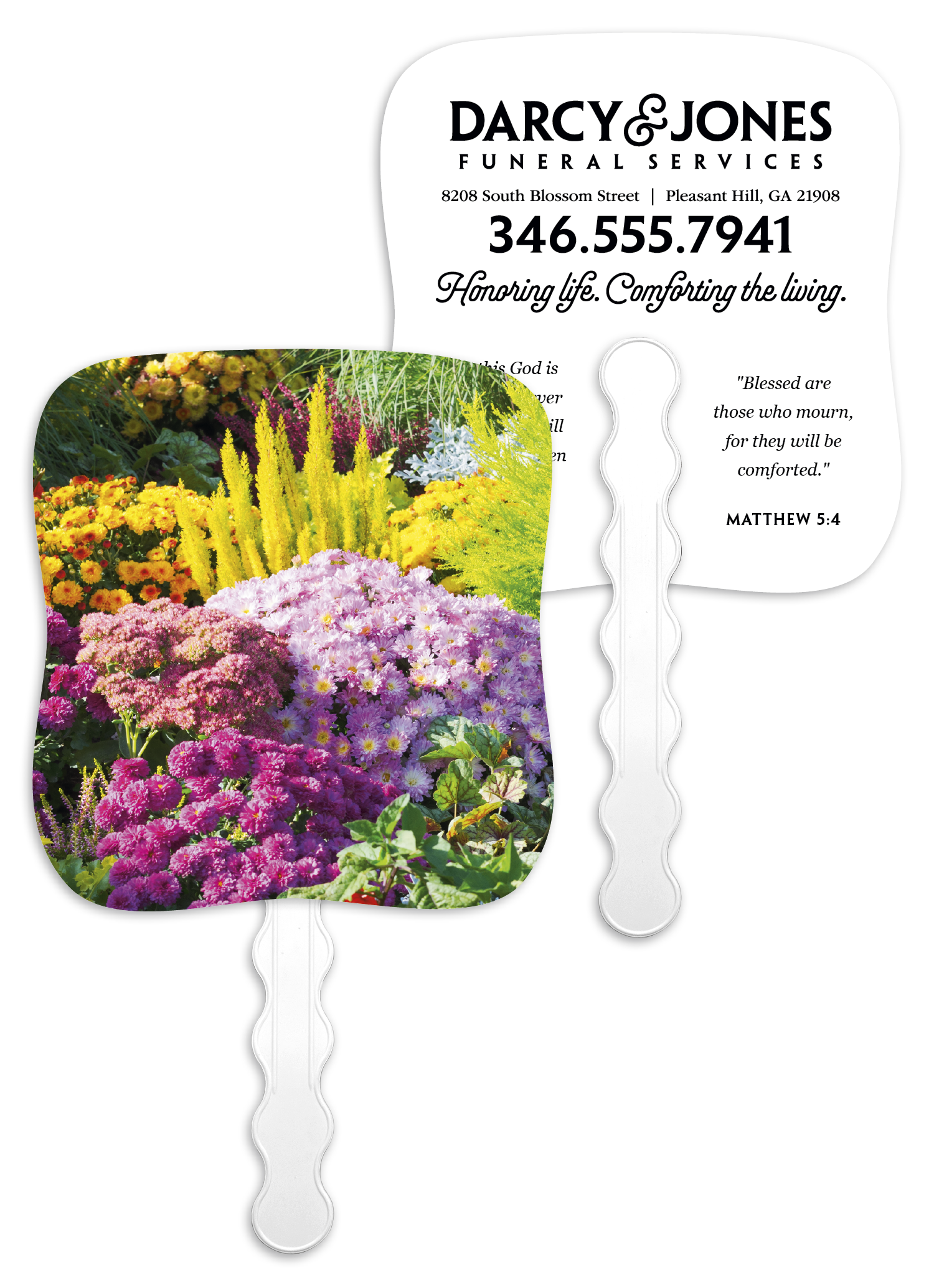 Skinner & Kennedy® Bountiful Garden - Pictorial Fan 11