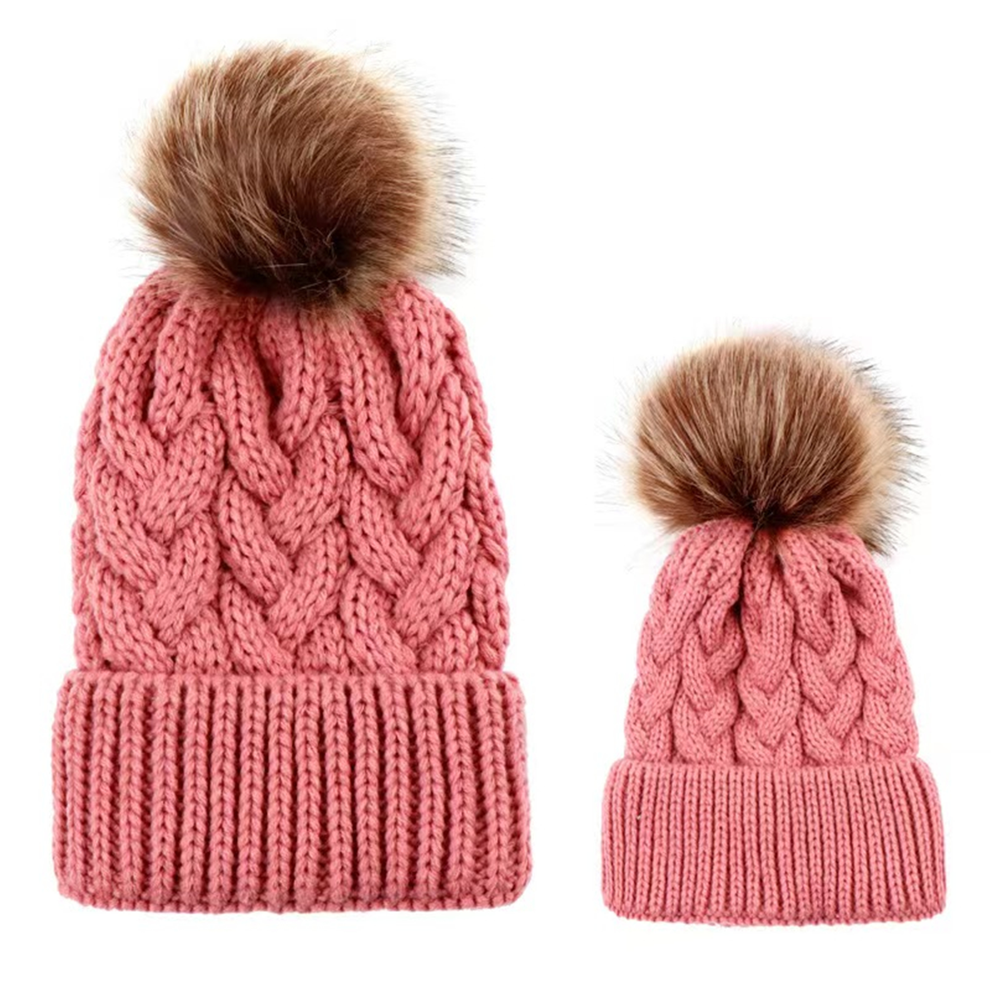 Ribbed Beanie Crossed Cap 4