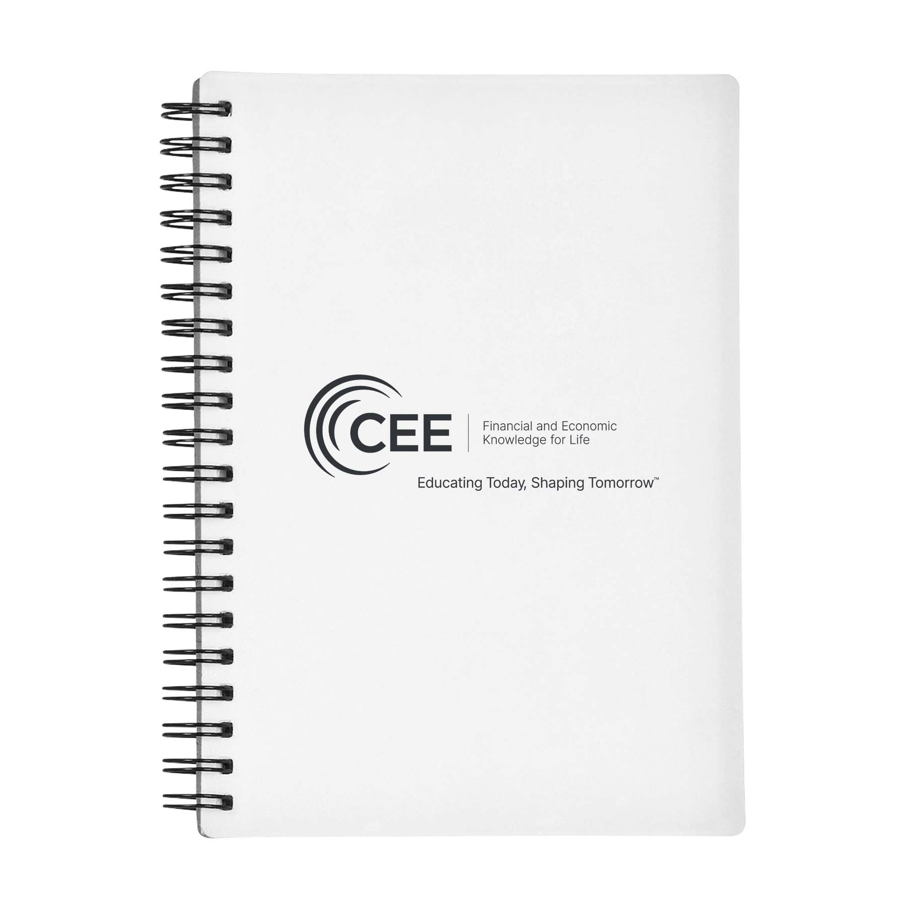 Rubbery Spiral Notebook with Recycled paper 2