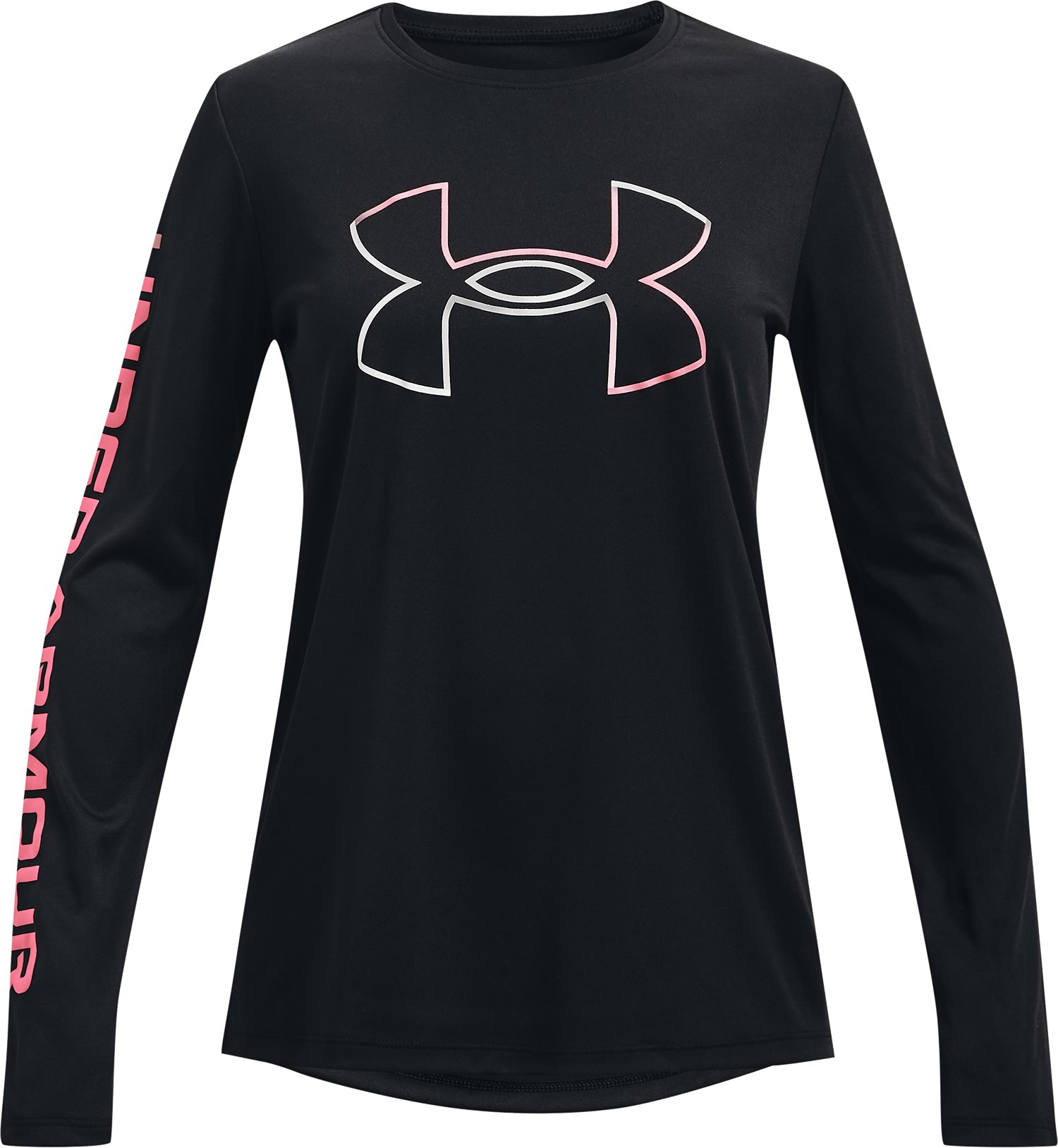 UA Tech Big Logo Girls' Long Sleeve 5