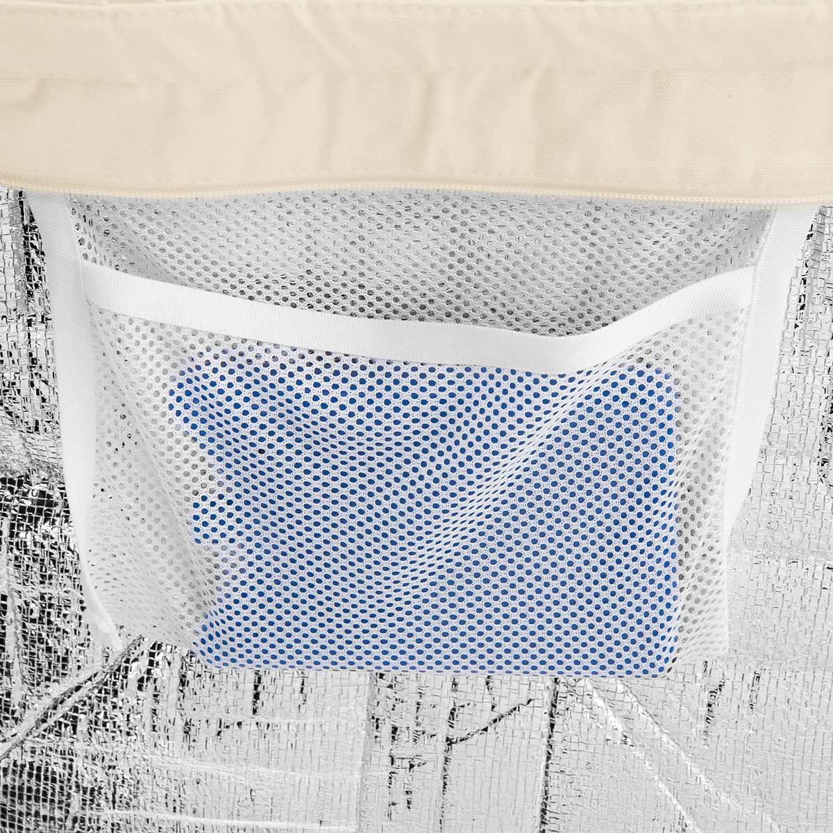 Aware™ 8 Oz. 20 Can Recycled Cotton Cooler Tote Bag 2