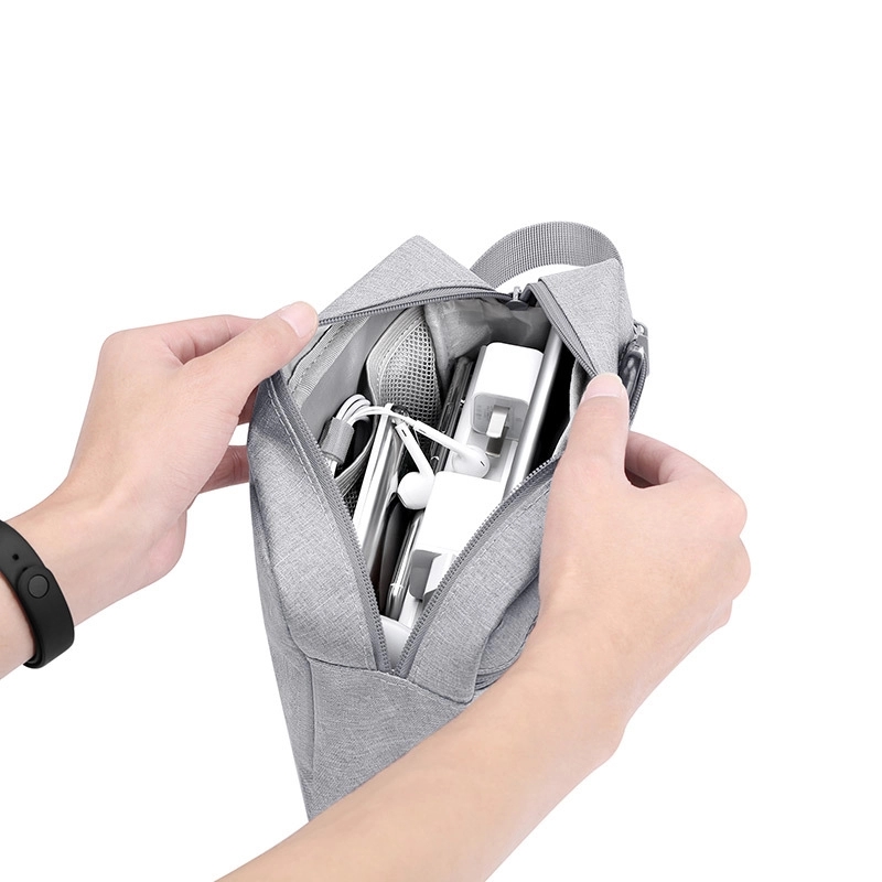 Custom Portable Electronic Accessories Organizer Travel Bag 2