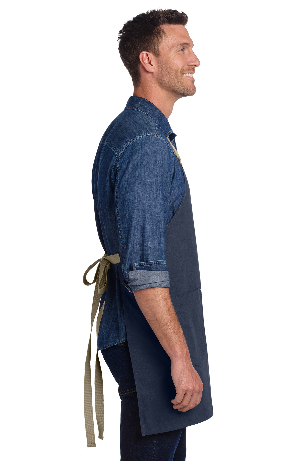 Port Authority Canvas Full-Length Two-Pocket Apron A815 43