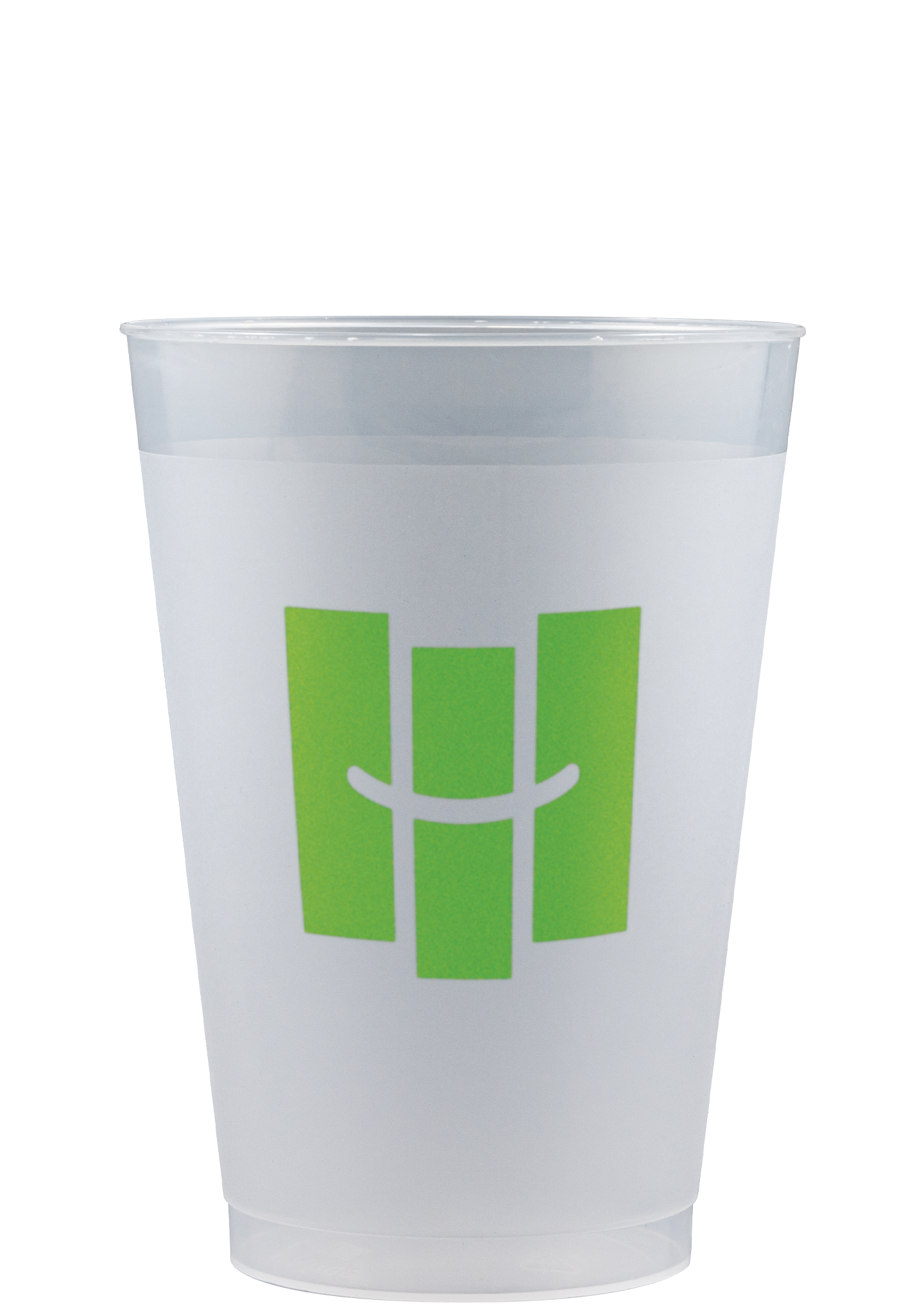 12 oz Frost-Flex Plastic Cup Frosted Tradition Print 2