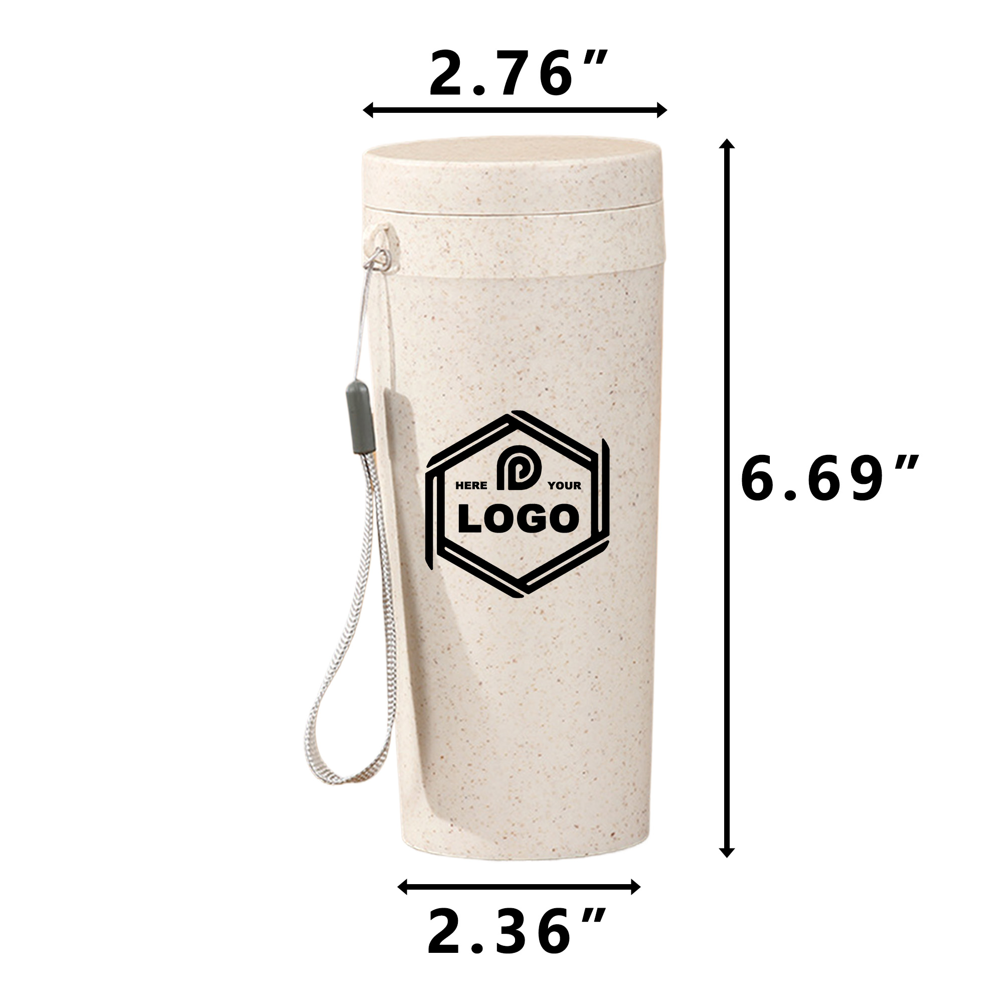12oz Plastic Drink Cup with Logo Customization 3