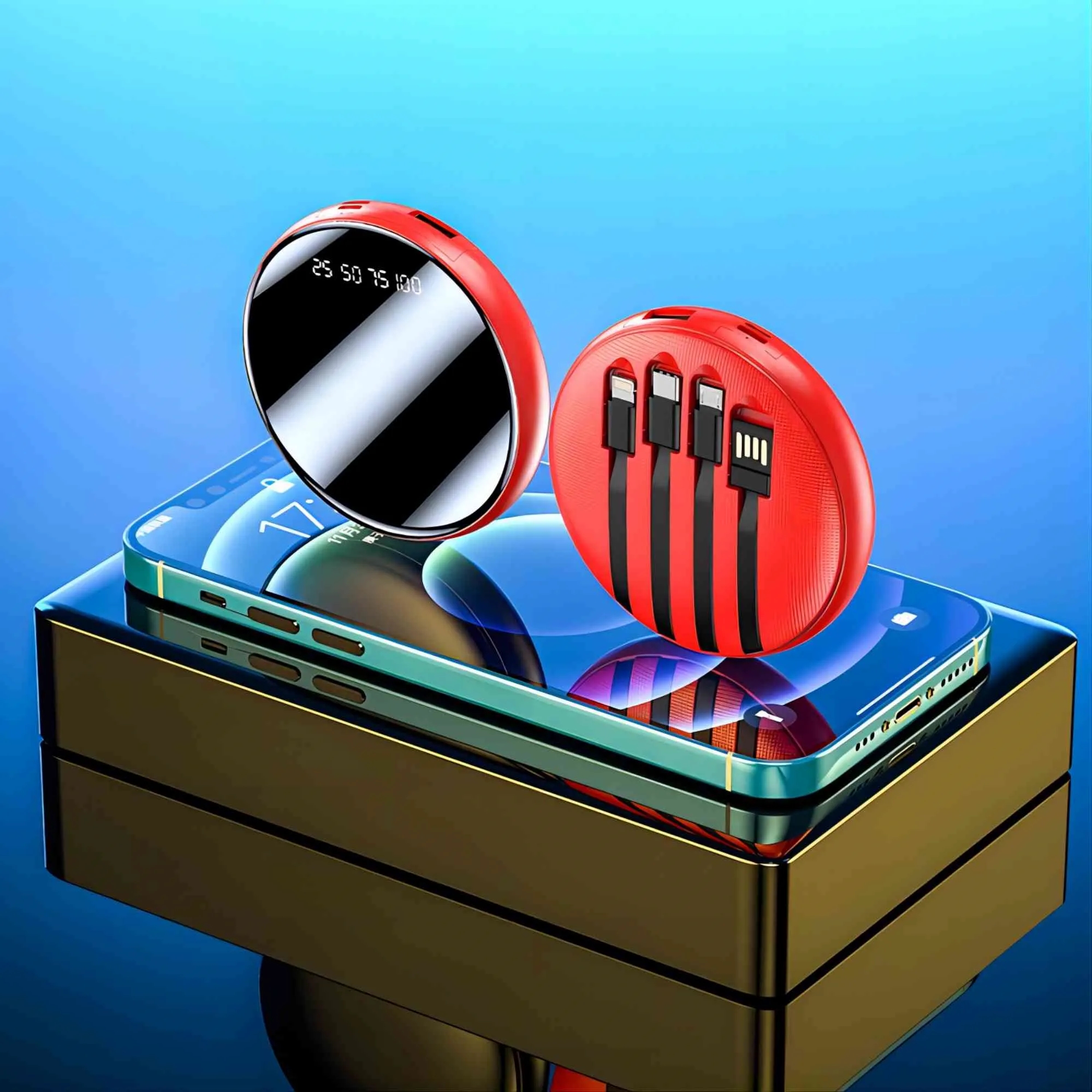 Mini Four-Wire Powerbank 6