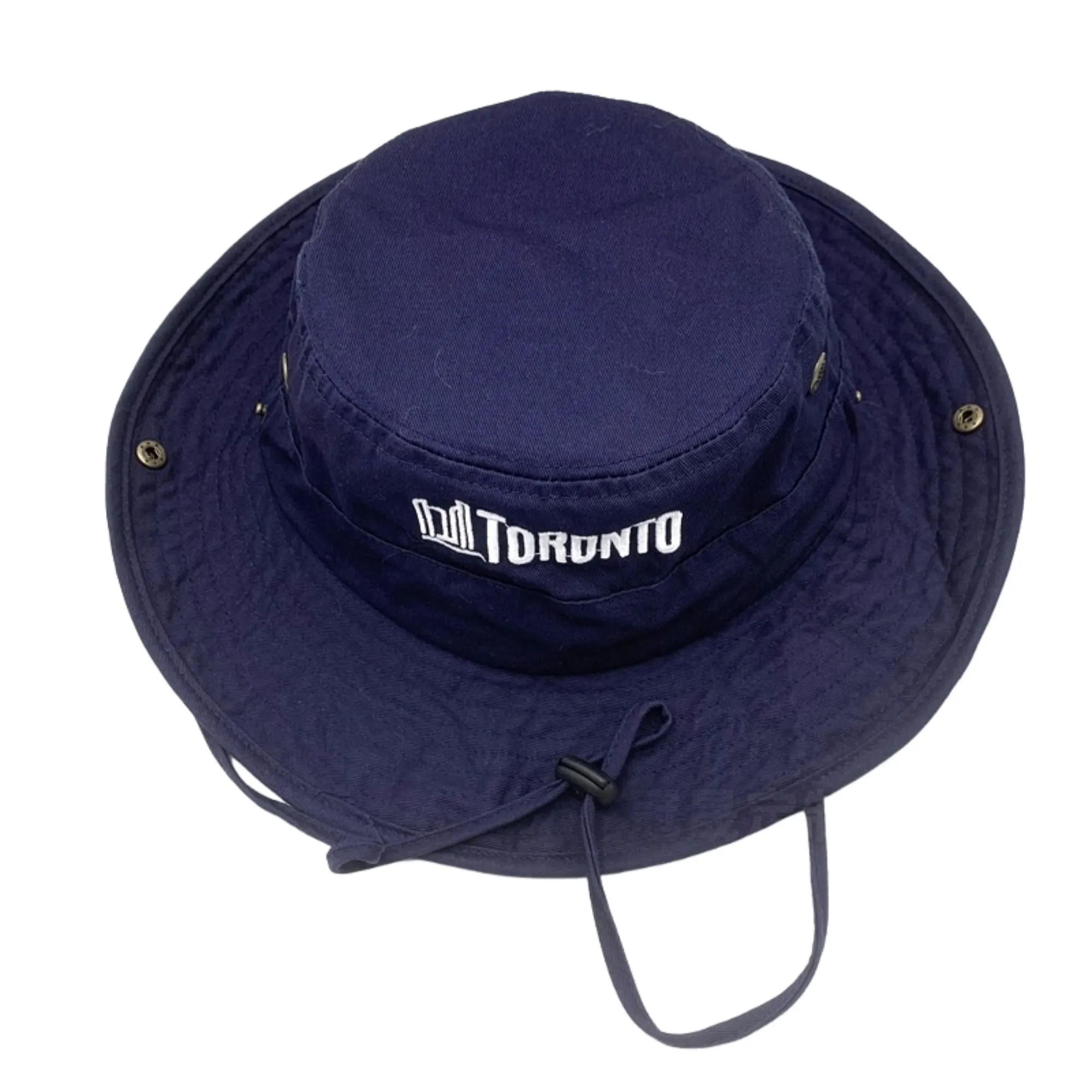 Cotton Wide Brim Bucket Hat Breathable 2