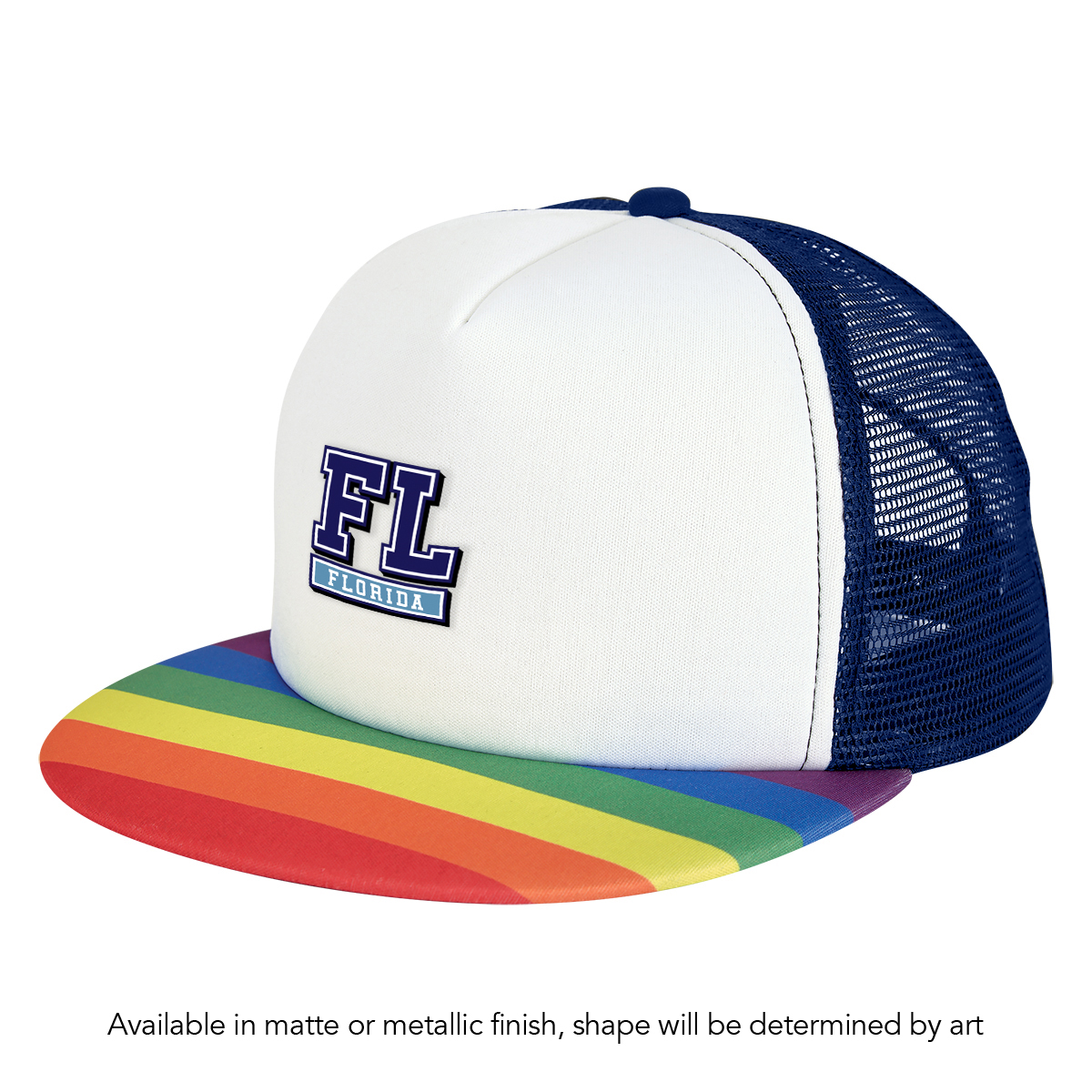 Rainbow Trucker Cap 9