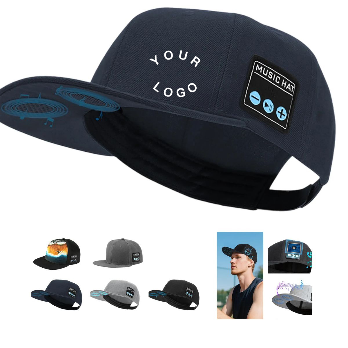 Bluetooth Cap for Outdoor Use 4