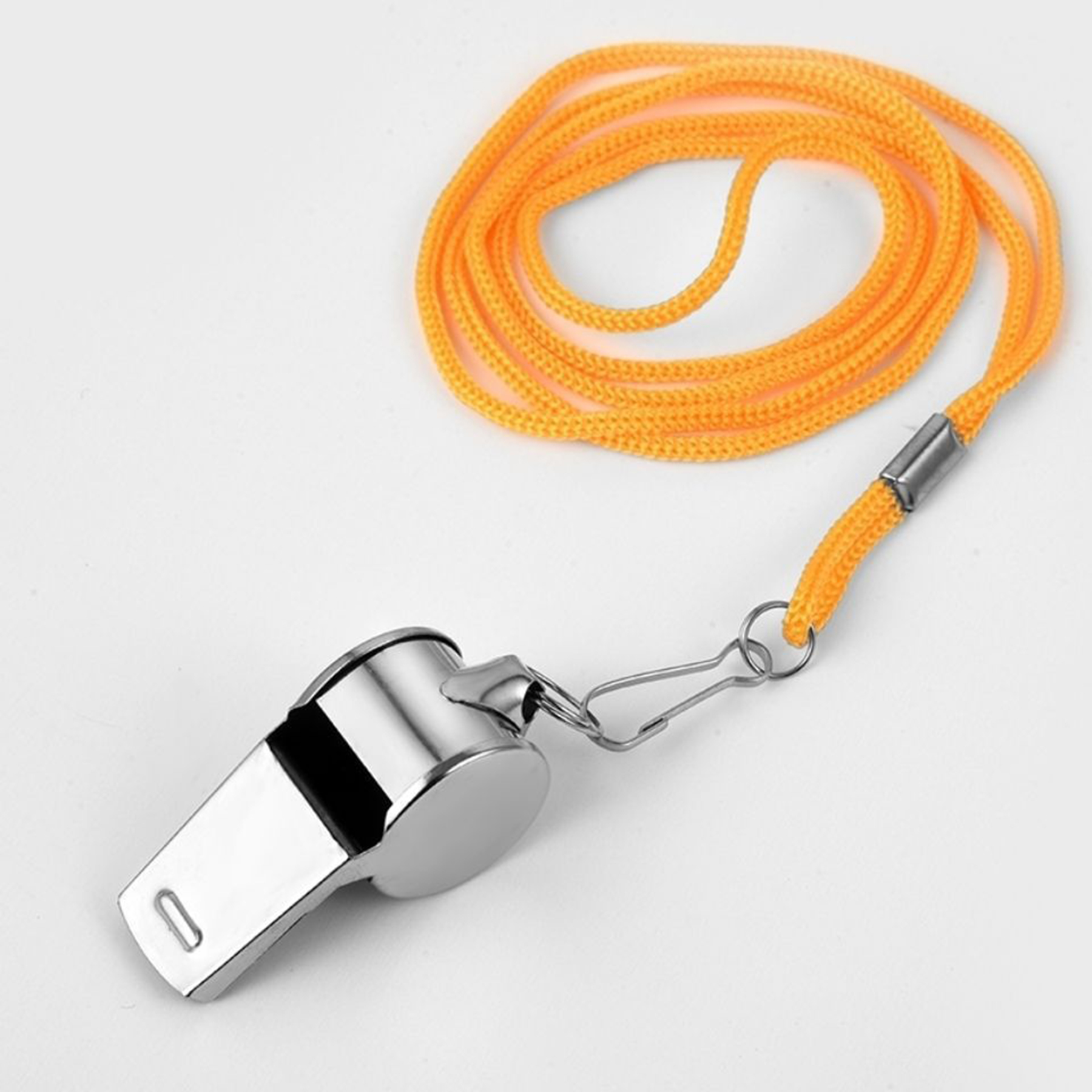 Metal Whistles With Lanyard 2