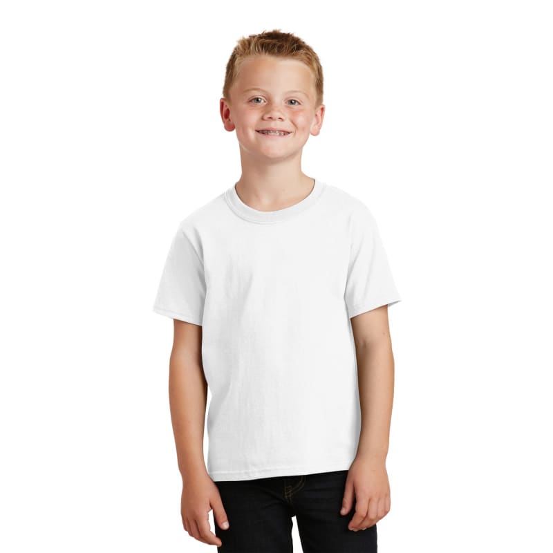 Port & Company - Youth Core Cotton Tee. 18