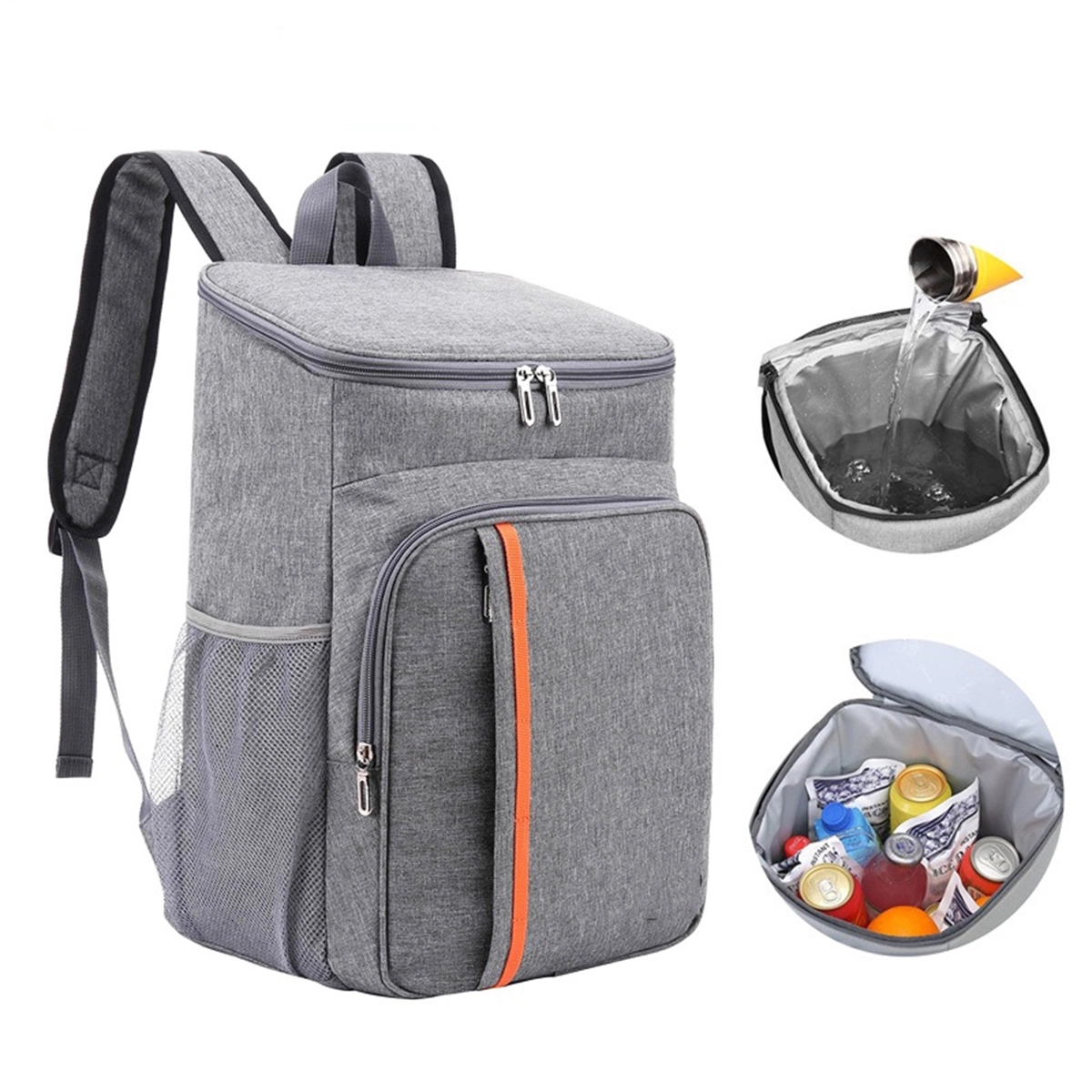 Insulated Cooler Backpack Large Capacity 2