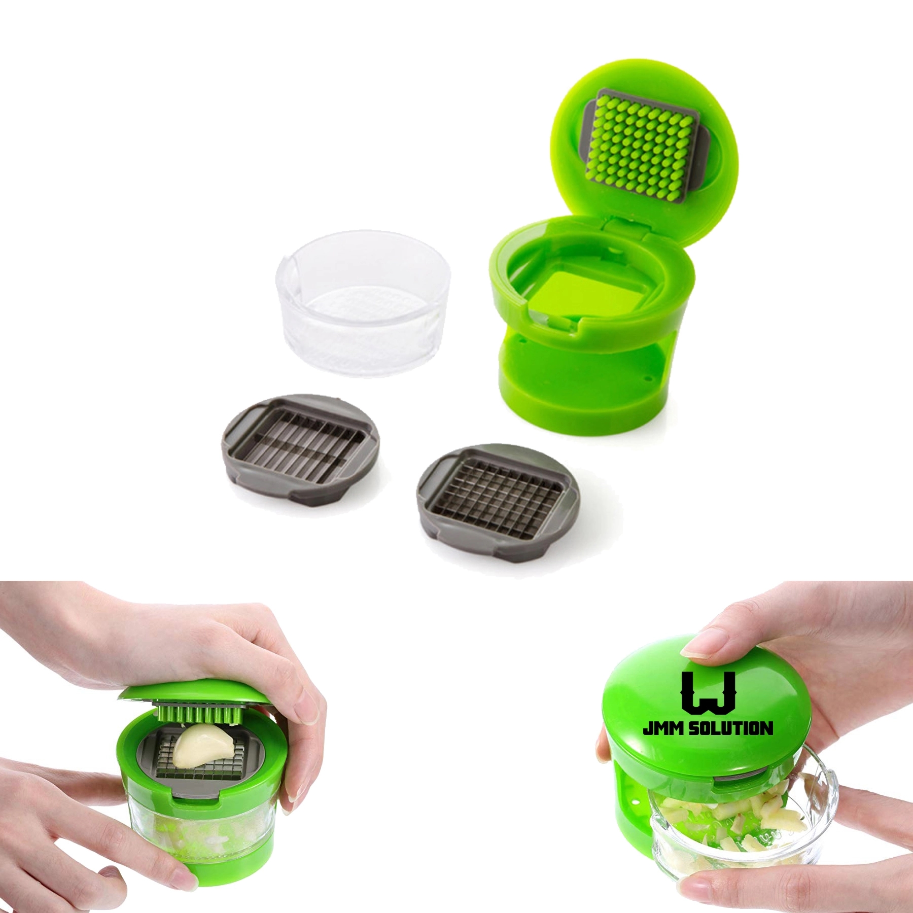 Garlic Press Crusher Mincer 2