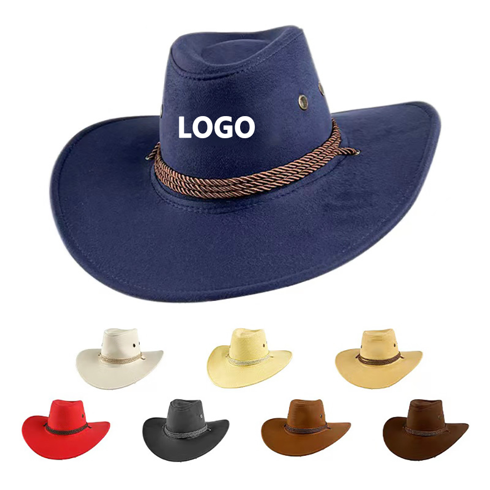 Western Cowboy Hat with Wide Brim 3