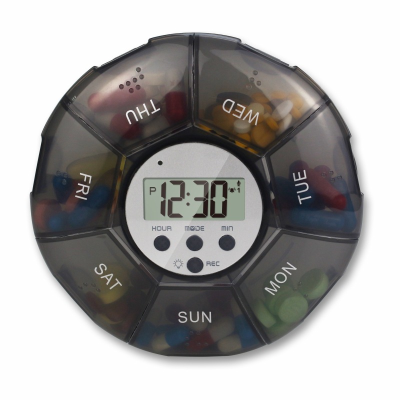 Week Pill Box With Timer 2