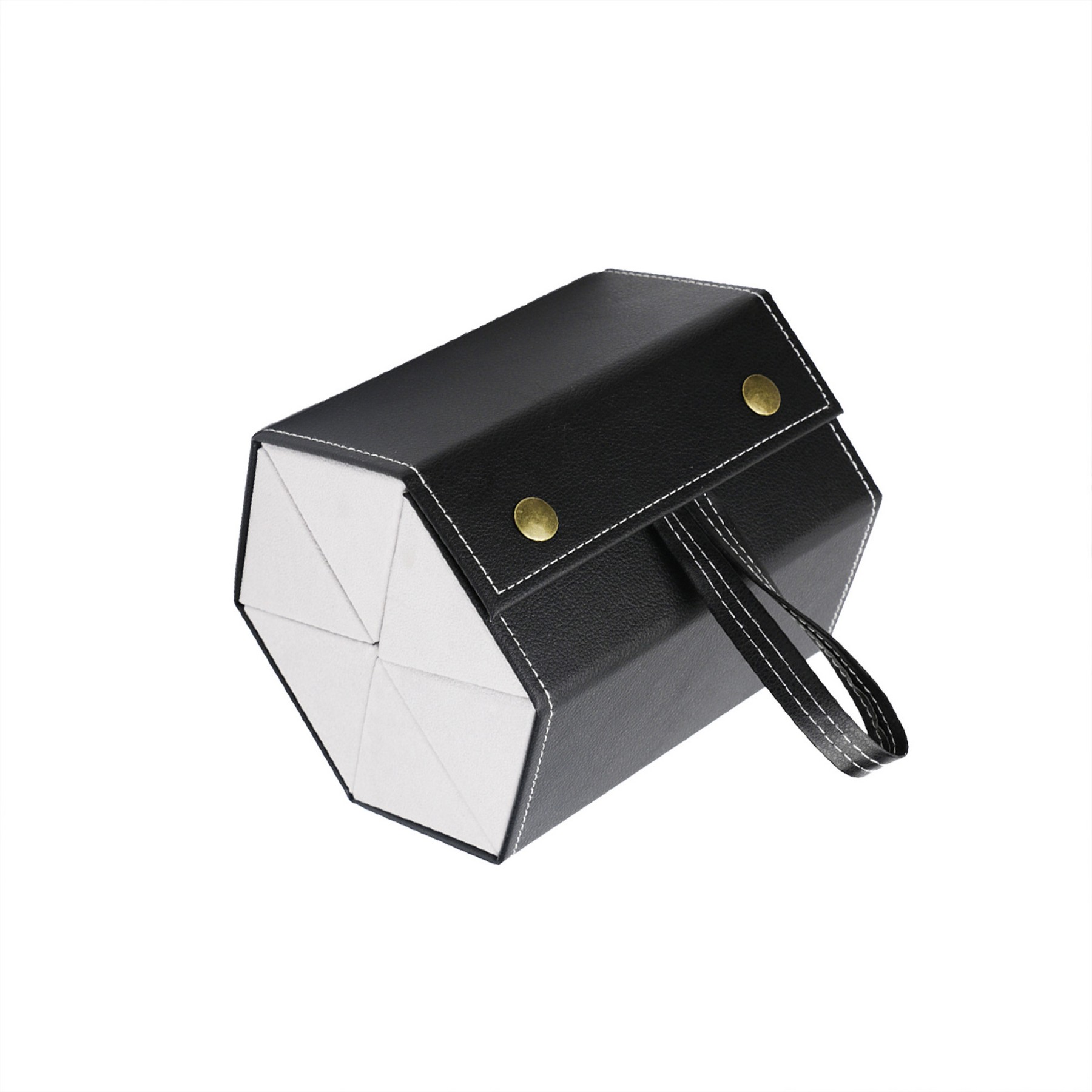 6-Slot Sunglasses Leather Foldable Multiple Glasses Case 4