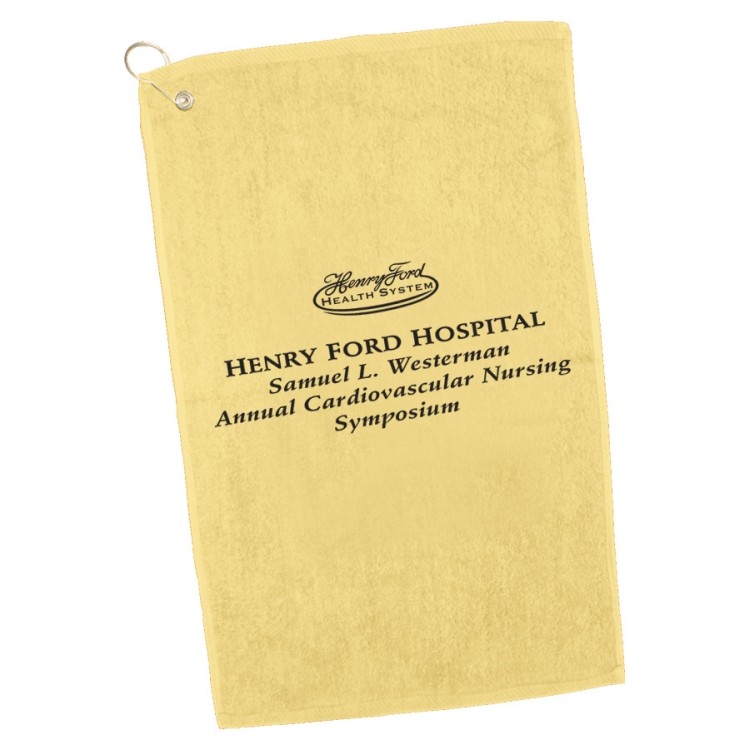 Colored Hand Towel Hemmed 13