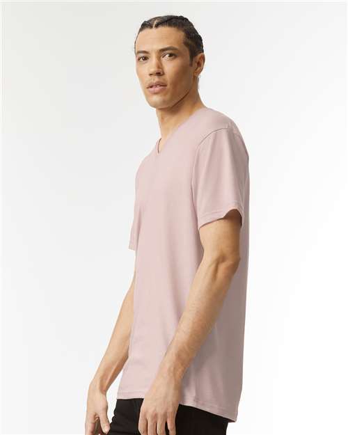 Unisex CVC V-Neck Tee - 2006CVC 77