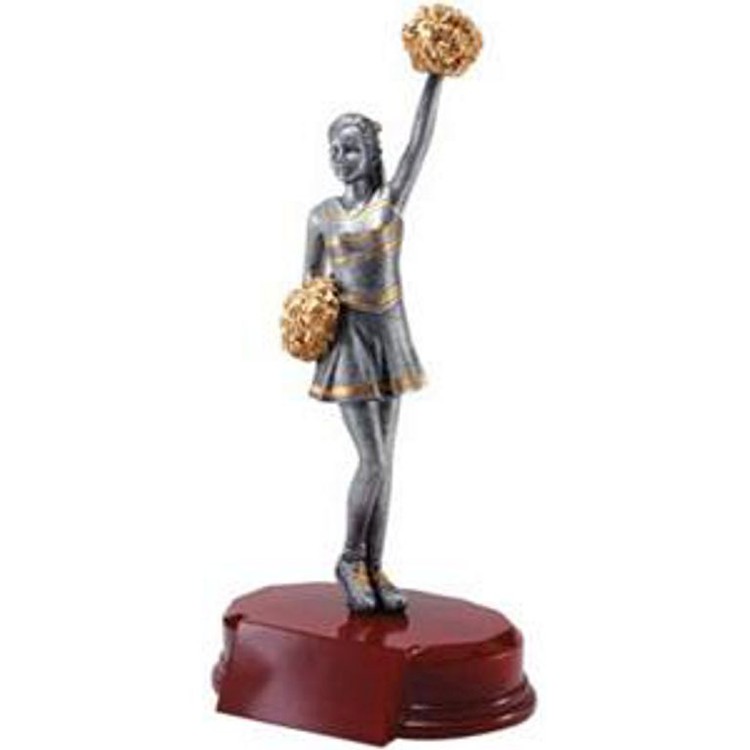 8" Cheerleader Resin Figure 1