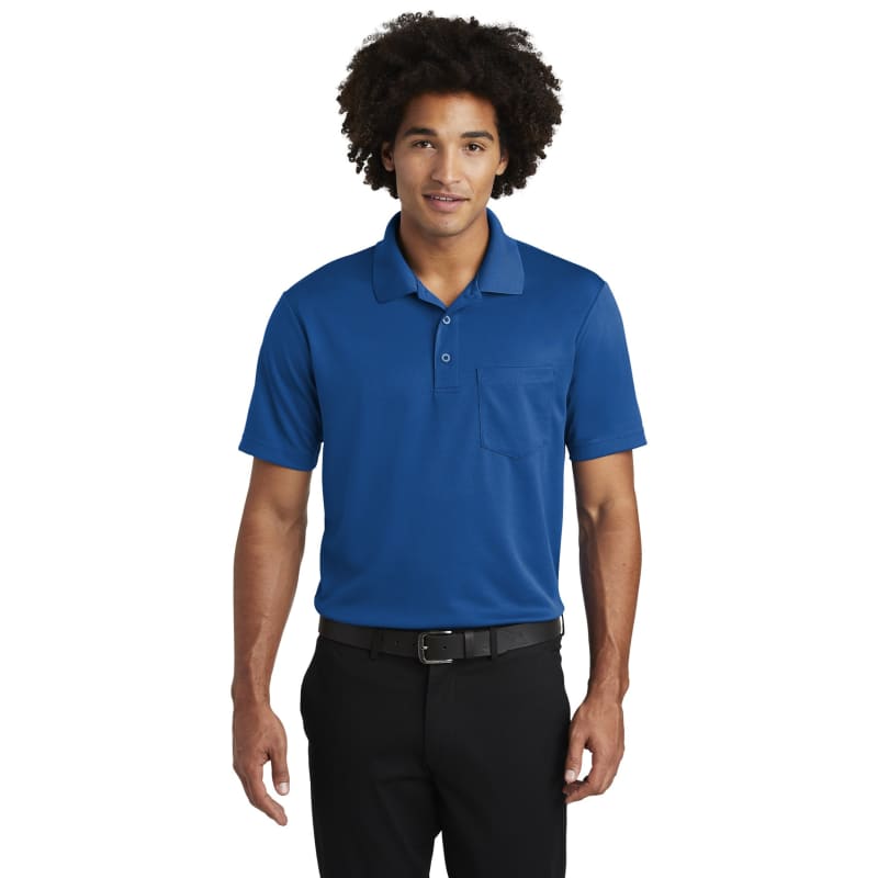 Sport-Tek PosiCharge RacerMesh Pocket Polo. 35