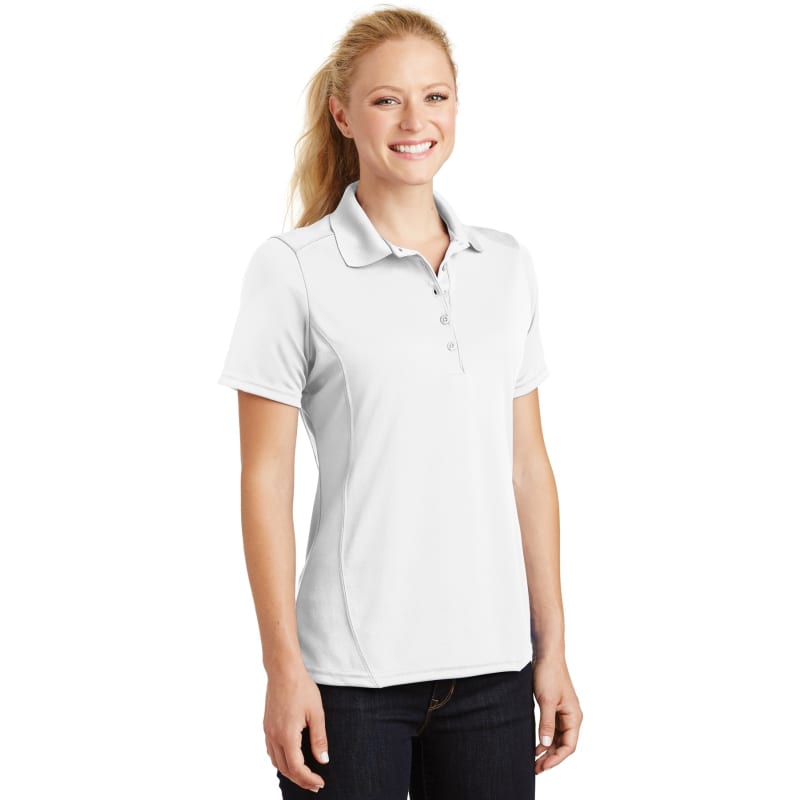 Sport-Tek Women's Dry Zone Raglan Accent Polo. 38