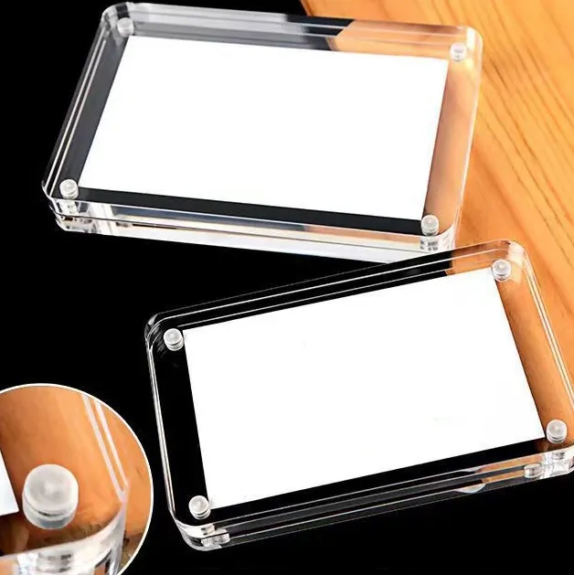 Magnetic Acrylic Photo Frame Stand 3