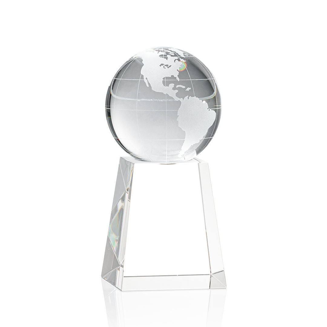 Globe on Tall Base VividPrint™ Award 3
