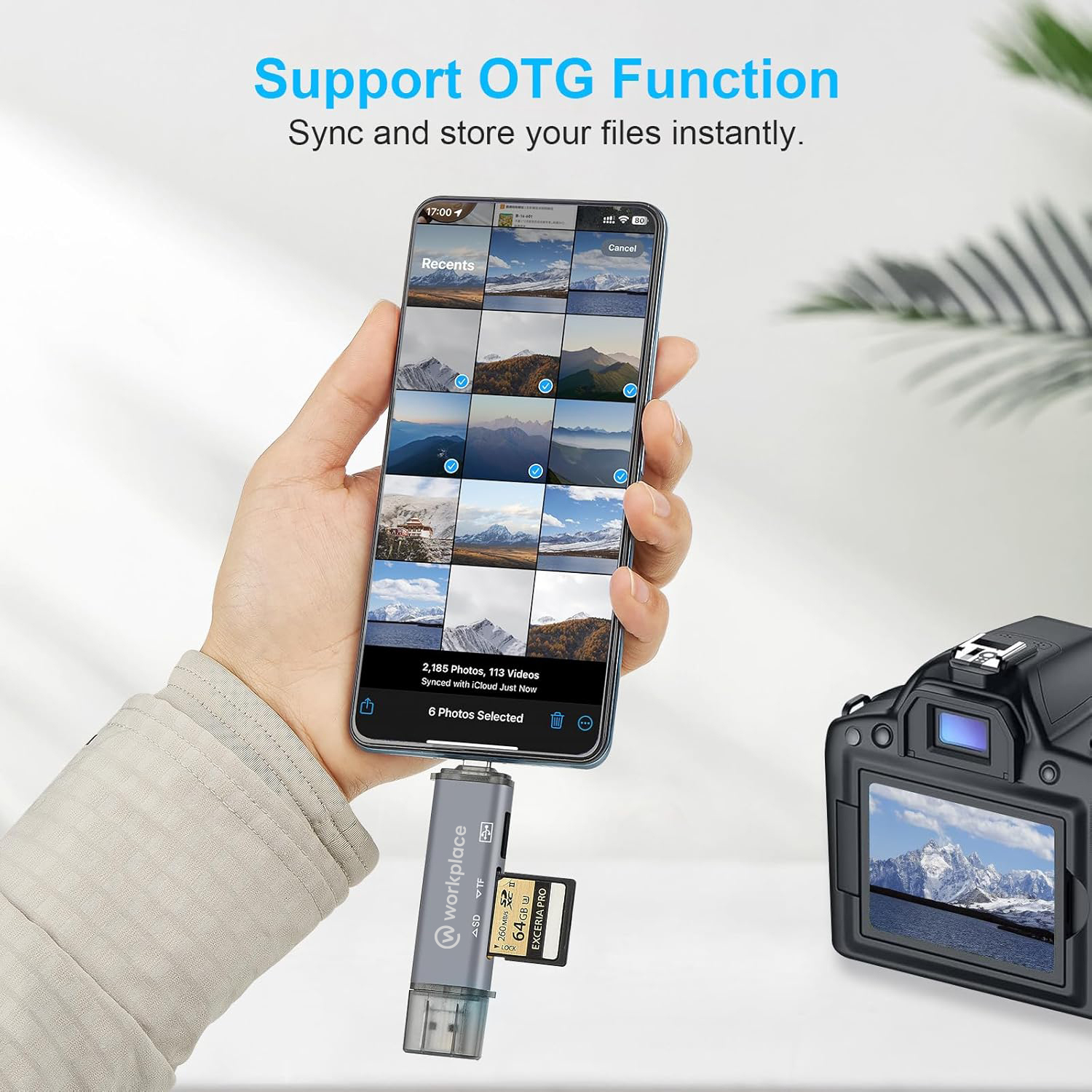 Type C USB 3.0 Hub and Card Reader with OTG Function 5