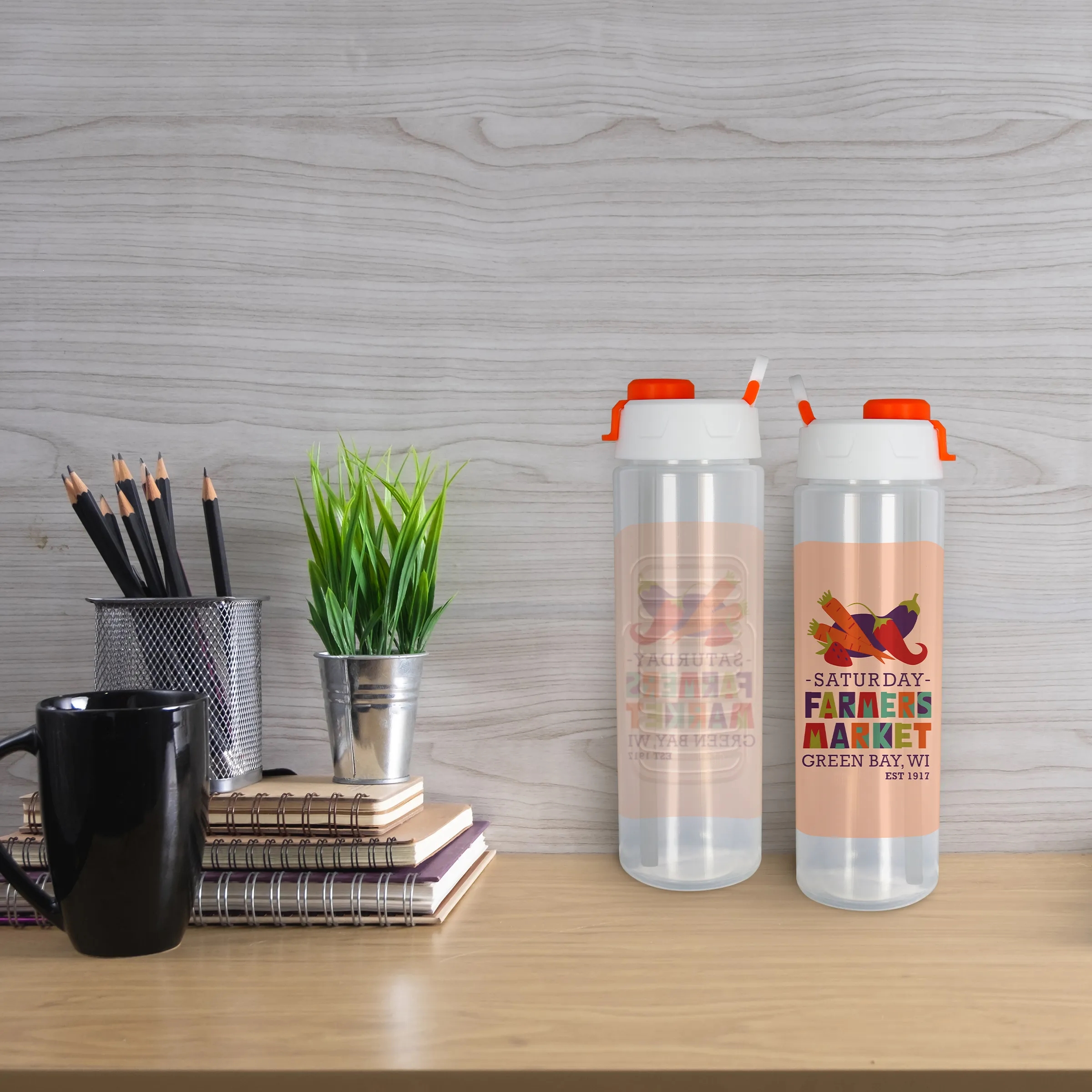 Sip or Swig 24 oz. Full Color Debossed Bottle 10
