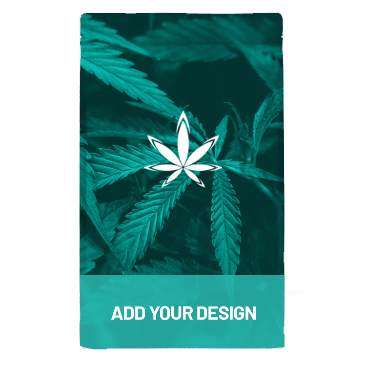 Custom Mylar Barrier Bags – One Pound 12