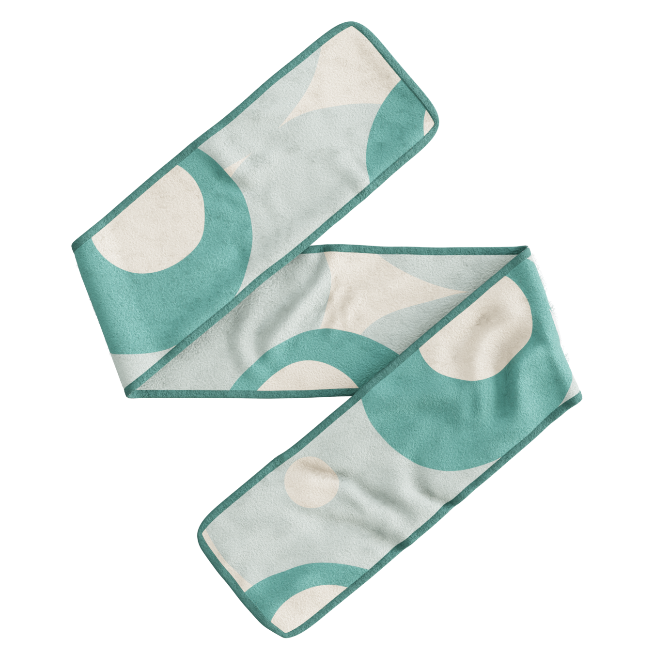 Screen Printed Fleece Scarf, 50" x 6"