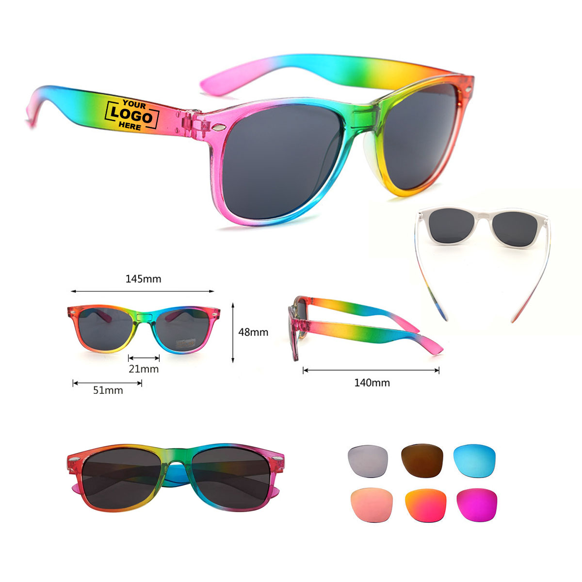 Retro Rainbow Sunglasses 2