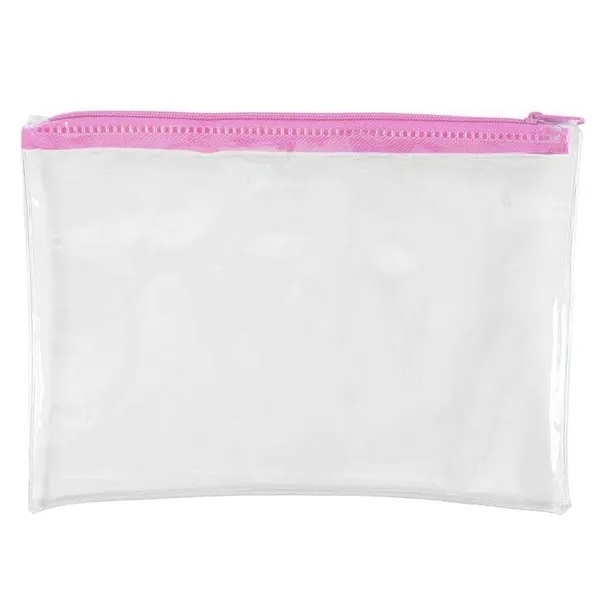 Clear PVC Pencil Case with Zipper 3
