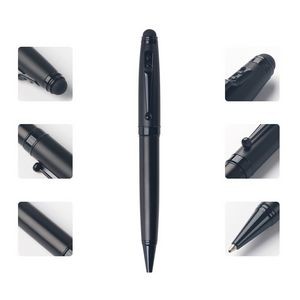 Marble Texture Spot Metal Pen With Stylus 5