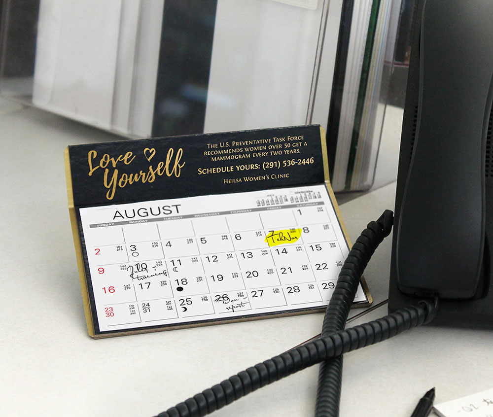 Charter Desk Calendar 10